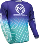 Moose Offroad Sahara Jersey Purple Turquoise Medium 29107924. Fixed Price $49.95.