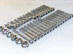 Kawasaki KE100 Engine Covers 49PC Stainless Steel Allen Bolt Kit KM100, KD80. Fixed Price $24.79.
