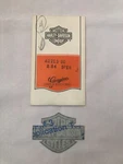 Nos Vintage Harley-davidson Fx Xl Fuel Tank Decal Genuine Oem Hd 61406-80 (M1). Fixed Price $129.95.
