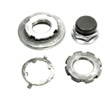 1999 & 2000 Honda CBR600F4, Front Fork Triple Tree Nut Set, P/n 53220-MW0-000. Fixed Price $17.50.