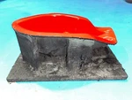 Mold Only - Low And Mean Shaft Drive Cover ( No Lic Plate ) Streak / M95. Fixed Price $200.00.