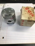 1974 Suzuki TM125 Piston 0.50 Over Size #12110-41731-050. Fixed Price $17.50.
