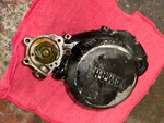 83 Yamaha YZ-80 Clutch Cover, 22W-15421-01-00. Fixed Price $49.00.