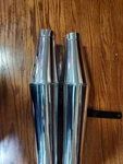 Bsa B50MX Motocrosser Muffler Complete With Brackets. Fixed Price $549.00.