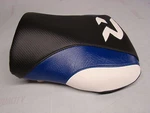 Custom Seat Cover Black/blue/white Will Fit 00/02/03 Suzuki Gsx 600R/750R/1000R. Fixed Price $54.00.