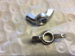 Harley Battery Rod Wing Nuts 5/16-18 Knucklehead Vl Ul Wl Panhead #66387-26 Cad. Fixed Price $9.95.
