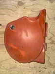 77-81 Yamaha XT-500 Right Side Cover, 1T2-21721-00-00. Fixed Price $50.00.