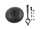 Replica 5 Round Mirror Black For Harley Davidson By V-twin. Fixed Price $49.57.
