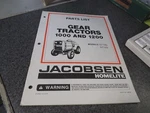 Homelite Factory Parts List Gear Tractors 1000 & 1200 Models GT10G GT12G 99039. Fixed Price $29.99.