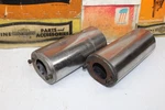 Harley Panhead Fl Shovelhead Fork Leg Tube Slider Covers Cowbells 45964-49. Fixed Price $40.00.