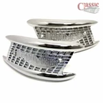 Triumph Tank Badges 3TA/T90/5TA/T100 1957-65 82-4127 82-4128. Fixed Price $85.71.