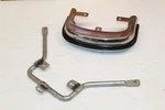 1968-76 Harley Fl Shovelhead Rear Fender Bumper & Bracket 91014-68 91021-68 Nos. Fixed Price $40.00.