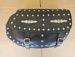 Oem Yamaha Classic Deluxe Saddlebag Single Studs Road Star Royal V 650. Fixed Price $84.95.