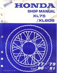 Honda XL75 XL80S 1977-1981 Workshop Service Manual Complete Repair Guide. Fixed Price $34.20.