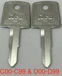 2 Key Blanks Honda Atv Big Red Rancher Kymco CX50 KB50 Sniper. Fixed Price $6.94.