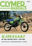 Clymer M350-9 Service & Repair Manual For 1966-01 Kawasaki 80-350CC Rotary Valve. Fixed Price $44.61.
