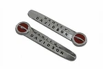 Oe Emblem Set With Black Lettering For Harley Davidson By V-twin. Fixed Price $119.85.
