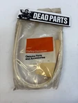 Harley Nos Oem White Bumper Trim Accent Strip 91081-68. Fixed Price $112.50.