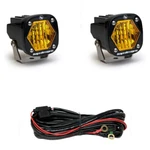 Baja Designs S1 Led Fog Pod Lights Pair Amber Wide Cornering With Wire Harness. Fixed Price $255.95.