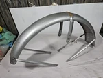 Honda CB77 Superhawk Later Style Silver Front Fender, CB72. Fixed Price $199.99.