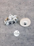 1991 Kawasaki Two Cycle Oil Pump With Gear Assembly #16082-067. Fixed Price $40.00.