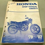 Genuine Honda 6142603 CB650'S Shop Manual 1982. Fixed Price $61.70.