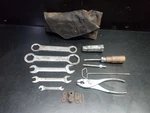 Oem Wood Handle Tools Kit Pouch Set Vintage 69 Yamaha YR3 350 Grand Prix. Fixed Price $399.63.