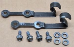 1983 Honda CB650SC Nighthawk Front Fentder Brake Hose Clamps Bolts. Fixed Price $20.00.