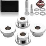 Solid Aluminum Handlebar Riser Bushings Mounts For Harley Softail Dyna Sportster. Fixed Price $19.99.