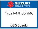 Suzuki Oem Part 47621-47H00-YMC Cover, Frame Rear Lh (silver). Fixed Price $108.06.