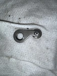 Yamaha Blaster Shift Lever Stopper Assy 10V-18140-00-00. Fixed Price $7.00.