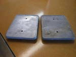 Nos Harley Davidson Shovelhead Saddlebag Trim Rail Badge Plates 90951-79 QTY2. Fixed Price $32.50.