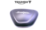 #308 Left Side Cover Panel *matte Black* Triumph Street Twin 2016-2022. Fixed Price $79.99.