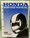 Genuine Honda 61MC900 CB450SC Service Manual 1986. Fixed Price $22.75.