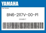 Yamaha Genuine Cover BN6-2117V-00-P1. Fixed Price $294.66.