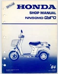 1984 NN50MD Gyro Honda Service Manual Shop 196 Pages. Fixed Price $25.00.
