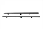 Stainless Steel Front Fender Tip Side Rails For Harley-davidson. Fixed Price $53.99.