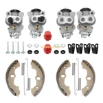4XFRONT Brake Wheel Cylinders W/shoes Hole Plug Kit Honda Foreman TRX450. Fixed Price $58.95.