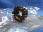 Kawasaki 13135-012. Oem 21T 4TH Output Gear. Fits F6 F7.. Fixed Price $7.95.