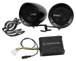 Memphis Audio MXABMB2 (2) Speakers+amplifier For Motorcycle/atv/scooter/dirtbike. Fixed Price $75.00.