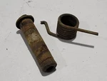 Right/left Foot Rest Peg Mount Pin And Spring 1983 Yamaha 23X. Fixed Price $9.99.