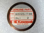 Kawasaki Nos New 92025-1738 Shim .8T VN1500 ZG1400 ZG1200 Concours Voyager. Fixed Price $6.99.