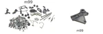 2012 Kawasaki Versys LE650C Misc Bolt & Hardware Bracket Set Oem. Fixed Price $34.20.