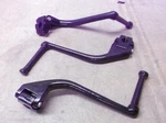 Lot Of 3 Late 1970S/EARLY 1980S Harley Davidson Black Kick Starters. Fixed Price $59.95.
