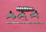 82-87 Husqvarna Husky 6 Speed Transmission Shift Forks And Drum Ahrma Vintage. Fixed Price $45.00.