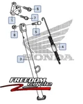 New Oem Honda 2004-2012 CRF250X Dirt Bike Kickstand Side Kit 50530-KSC-000. Fixed Price $211.99.