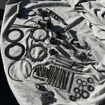 Genuine Honda Engine Parts Gears Clutch Hardware And More Mini Bike. Fixed Price $49.95.