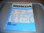 Honda CBR1000F 1993 Hurricane Service Manual 61MZ200. Fixed Price $54.99.