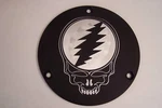 Harley Davidson Evo Derby Cover Dead Head Black. Fixed Price $75.95.