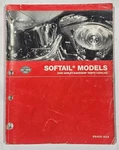 Harley-davidson 2005 Softail Parts Catalog 99455-05A. Fixed Price $30.00.